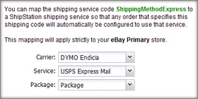 Setting Up Shipping Service Mappings