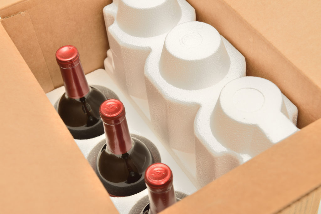 Wine Packaging Shipment Box Ship Alcohol