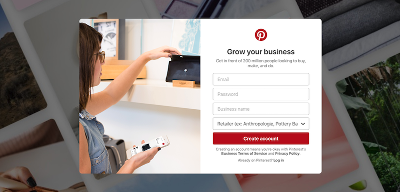 Pinterest Business Account