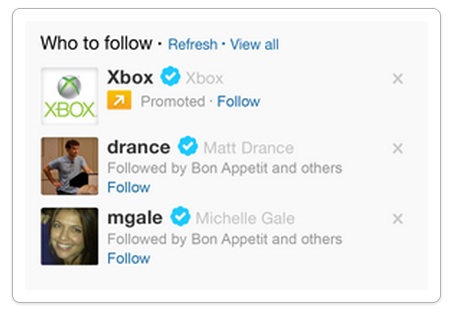 Twitter Ads for Online Retailers - Promoted Accounts