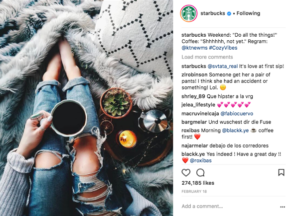 Instagram Marketing - Starbucks