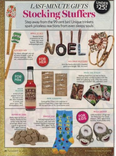 US Weekly Gift Guide Placement
