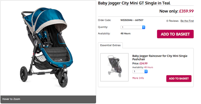 Baby Jogger Screenshot
