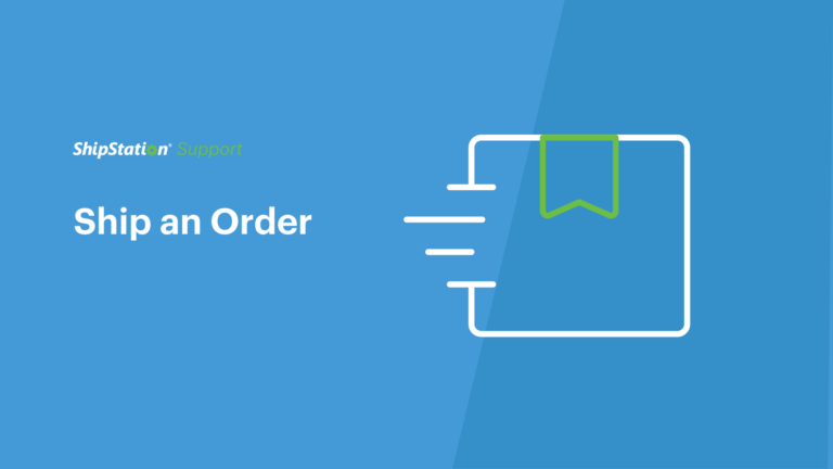 video thumbnail graphic for how to ship an order in shipstation