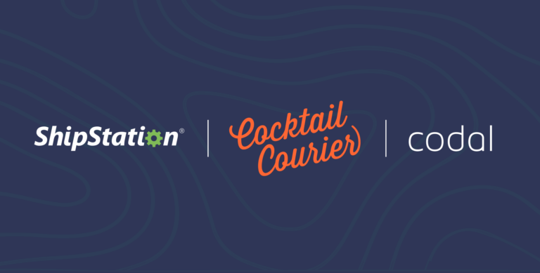 ShipStation, Cocktail Courier & Codal logos