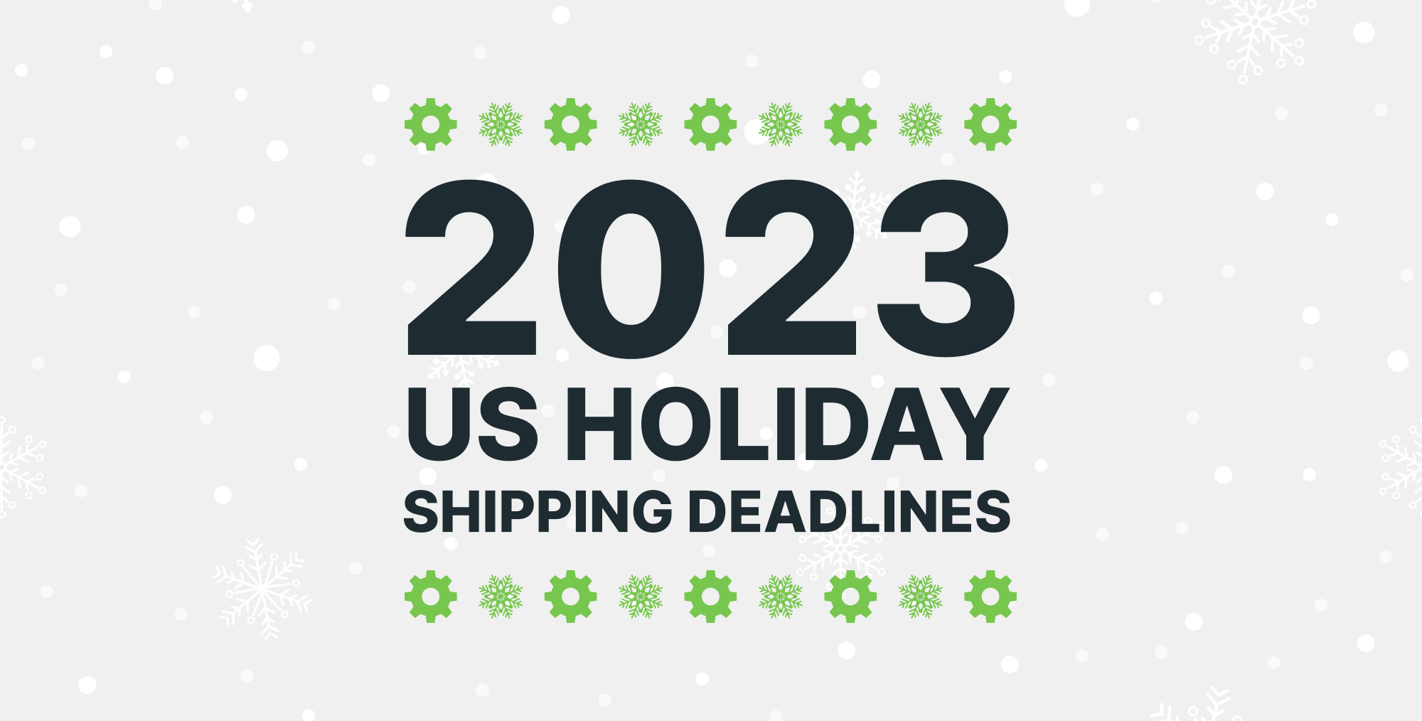 When is the  Prime shipping deadline for Christmas 2023? The