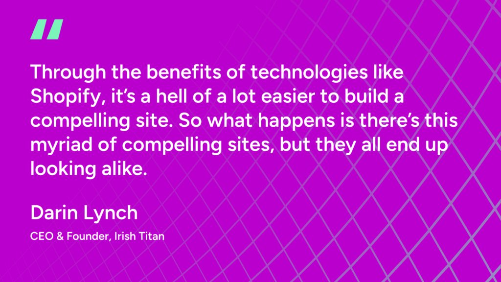 darin lynch, irish titan ceo and founder