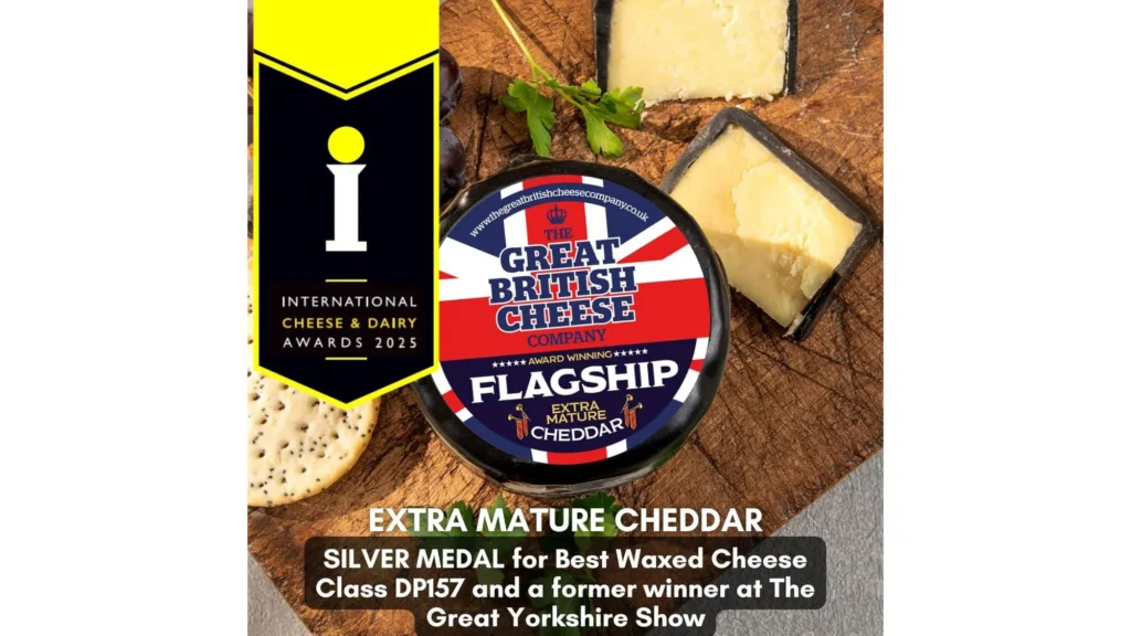 great british cheese silver medal
