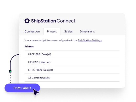 shipstation connect workstation configuration