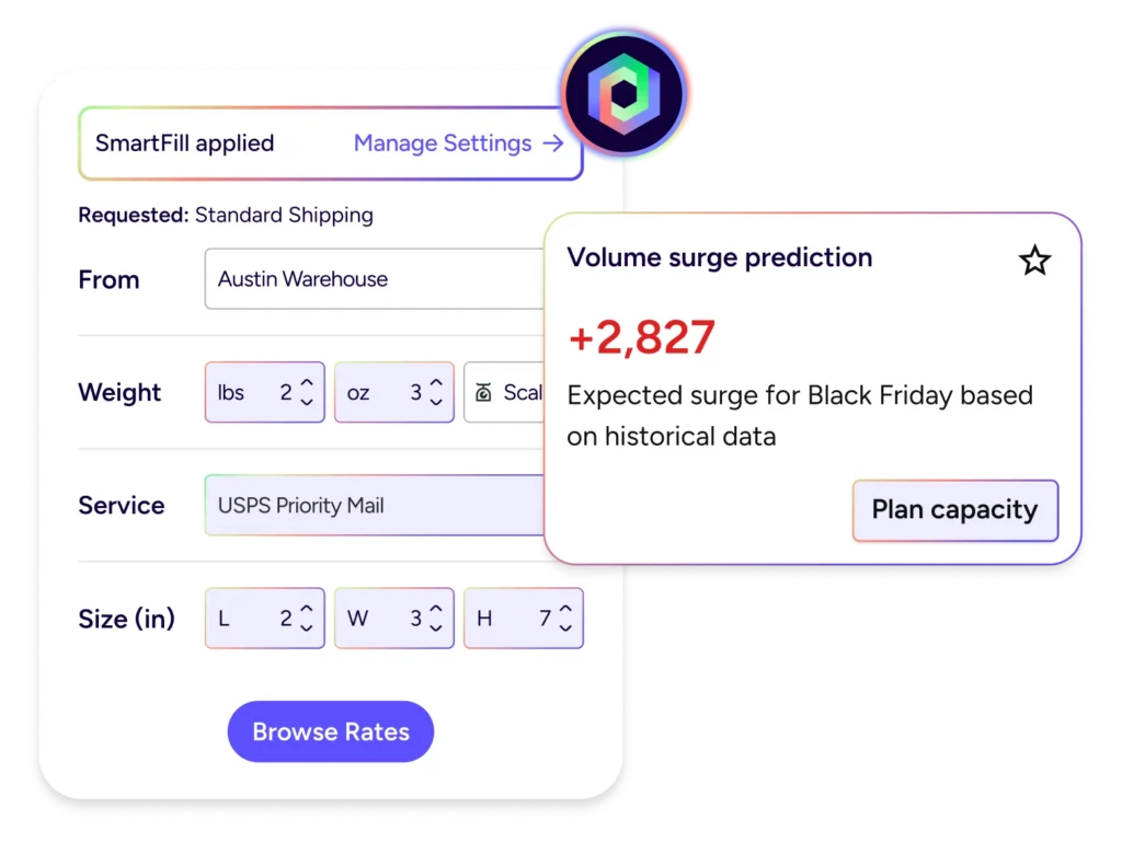 Volume surge prediction alert