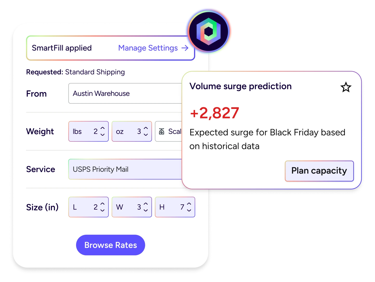 Volume surge prediction alert