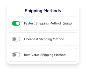 Automatic carrier and service assignment