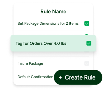 Tags triggering automated workflow actions