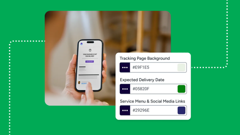 Customized Email and SMS Tracking Notifications To Keep Customers Informed
