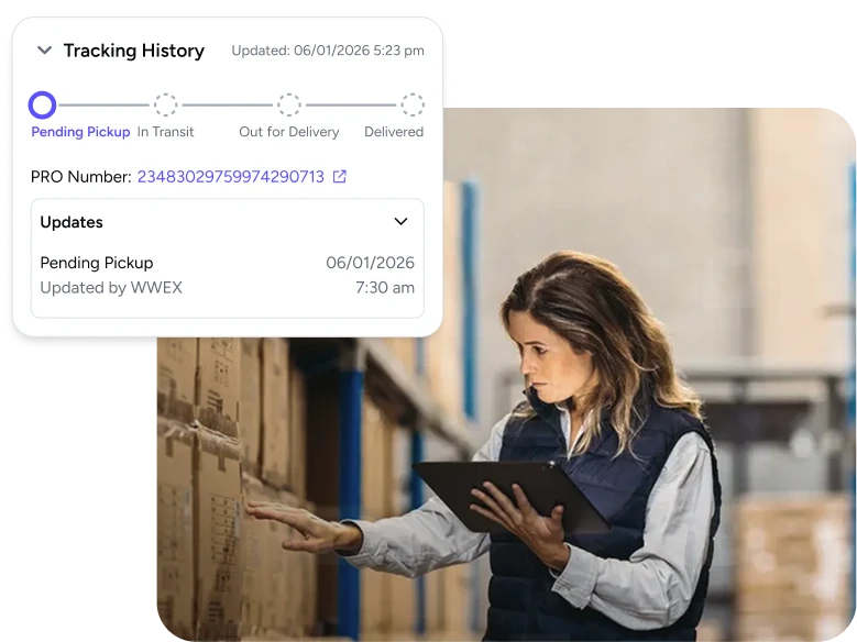 fright tracking history