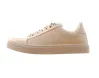Beige leather sneaker